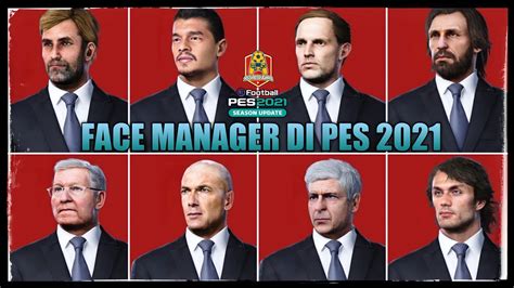 manager face pes 2021